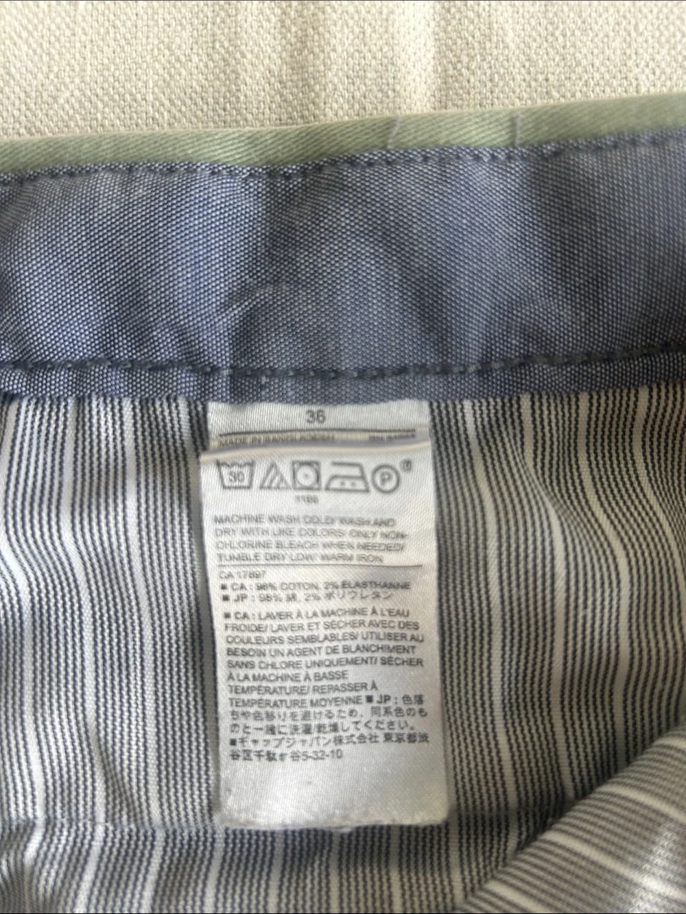 Banana Republic Mint Green Flat-Front Cotton Shorts (M-2)